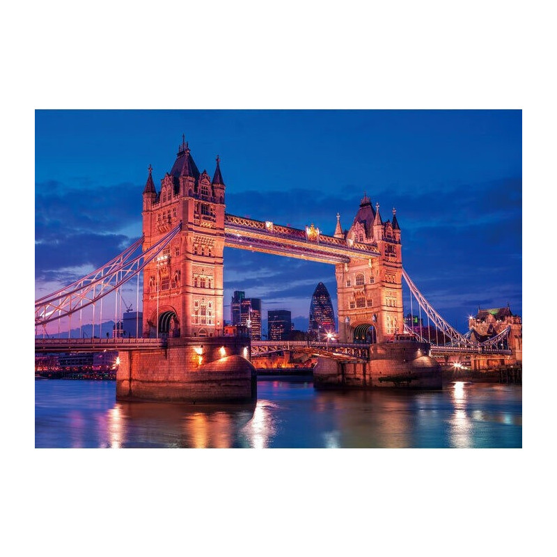 PUZZLE 1000 Pzas PUENTE DE LA TORRE NOCTURNO - CLEMENTONI 39674 PUZZLE 1000 Pzas PUENTE DE LA TORRE NOCTURNO - CLEMENTONI 39674