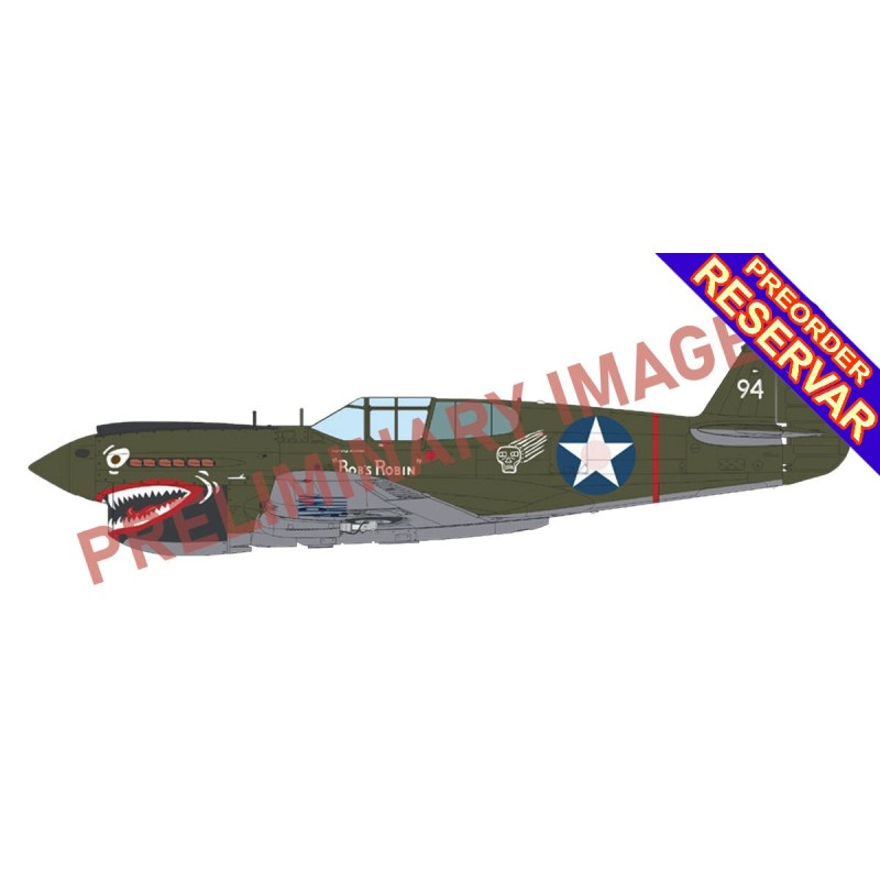 CURTISS P-40E Warhawk "Pacific Stars" DUAL COMBO -Escala 1/48- Eduard 11185 CURTISS P-40E Warhawk "Pacific Stars" DUAL COMBO -Escala 1/48- Eduard 11185
