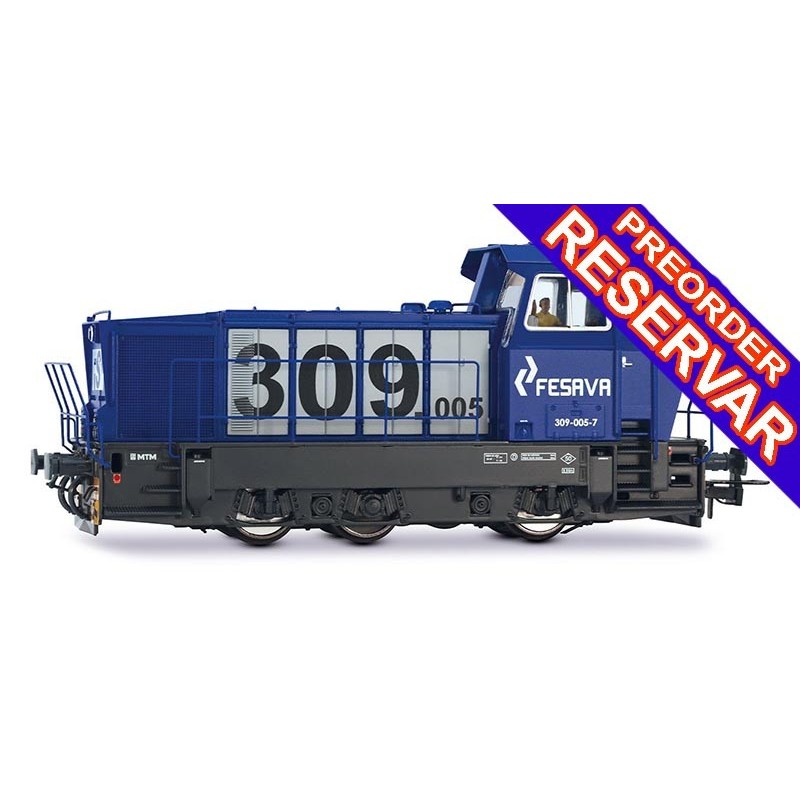 LOCOMOTORA DIESEL MANIOBRAS 309 FESAVA - DIGITAL CON SONIDO - ESCALA H0 - ELECTROTREN HE2028S LOCOMOTORA DIESEL MANIOBRAS 309 FESAVA - DIGITAL CON SONIDO - ESCALA H0 - ELECTROTREN HE2028S