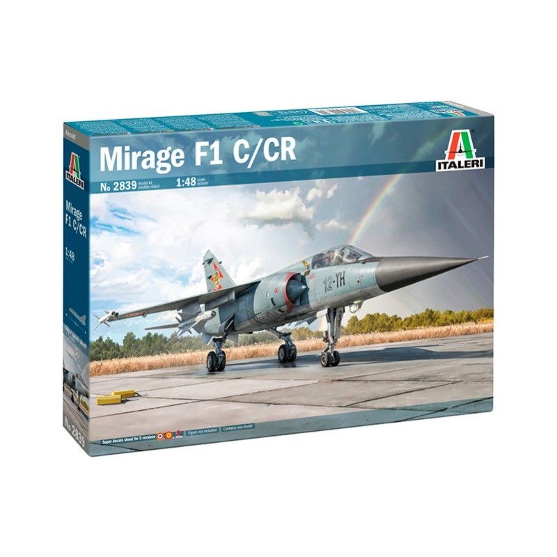 DASSAULT Mirage F1 C/CR (España) -Escala 1/48- Italeri 2839 DASSAULT Mirage F1 C/CR (España) -Escala 1/48- Italeri 2839