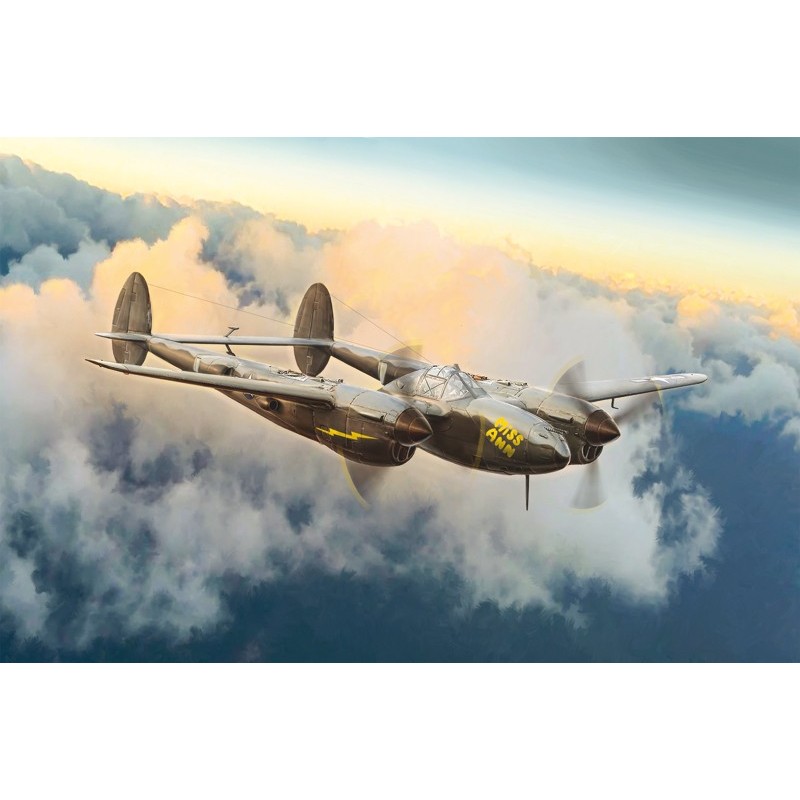 LOCKHEED P-38 J LIGHTNING "Glacier Girl" -Escala 1/48- Italeri 1446 LOCKHEED P-38 J LIGHTNING "Glacier Girl" -Escala 1/48- Italeri 1446