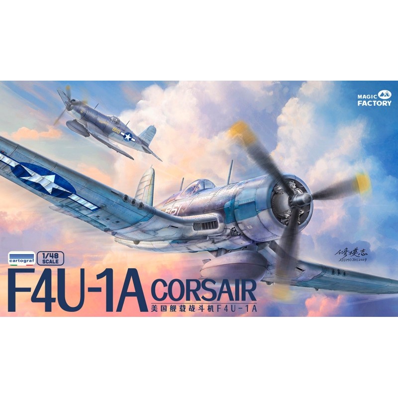 VOUGHT F4U-1A CORSAIR -Escala 1/48- Magic Factory MF5003 VOUGHT F4U-1A CORSAIR -Escala 1/48- Magic Factory MF5003