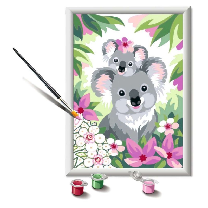 CREART KOALAS ADORABLES (KIT PARA PINTAR CON NUMEROS) RAVENSBURGER 20050 CREART KOALAS ADORABLES (KIT PARA PINTAR CON NUMEROS) RAVENSBURGER 20050