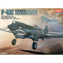 CURTISS P-40 C TOMAHAWK "Flying Tigers" -Escala 1/48- Academy 12280