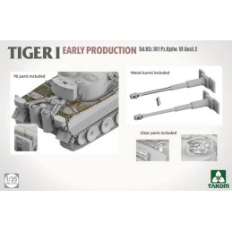 SET 2 x TIGER I (Early) -Escala 1/35- & M. Wittmann -Escala 1/16- Takom 2195W