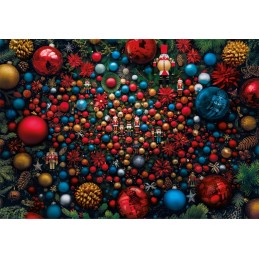 PUZZLE 1000 PZAS NAVIDAD (70 X 50 CMS) CLEMENTONI 39926