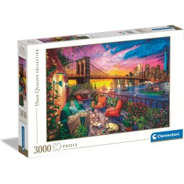 PUZZLE 3000 PZS AMANECER EN MANHATTAN (119 X 85 CMS) - CLEMENTONI 33552