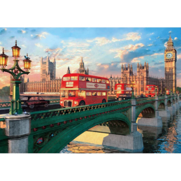 PUZZLE 500 PZS PUENTE DE  WESTMINSTER (49 X 36 CMS) - CLEMENTONI 35569