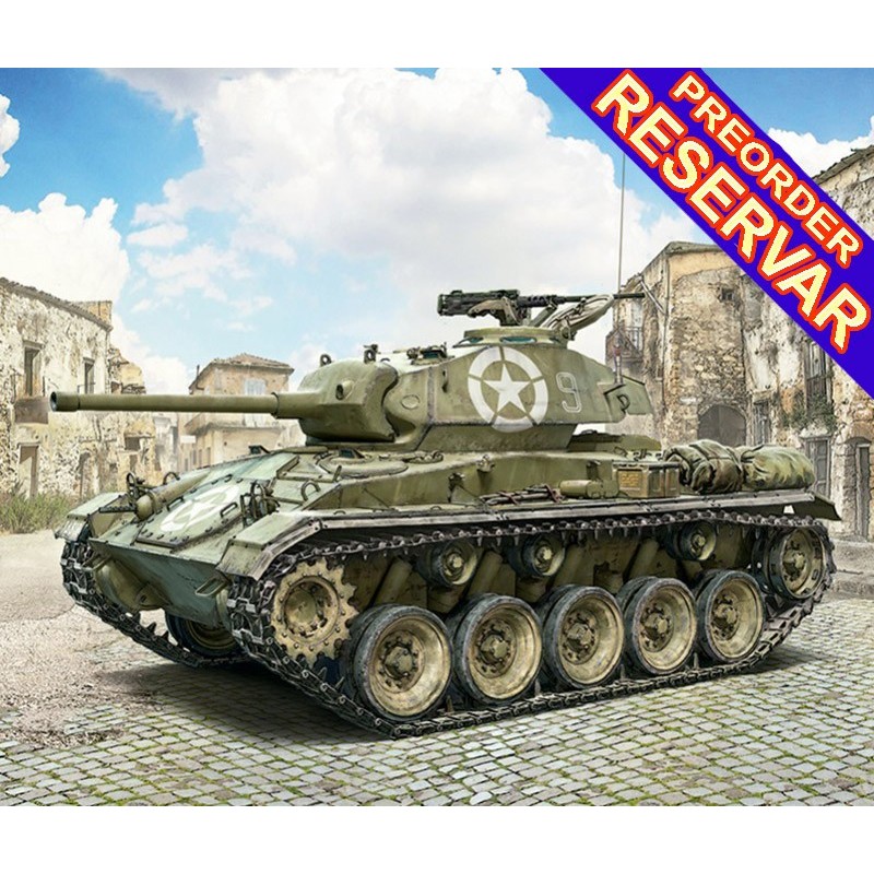 CARRO DE COMBATE M-24 CHAFFE -Escala 1/35- Italeri 6761 CARRO DE COMBATE M-24 CHAFFE -Escala 1/35- Italeri 6761