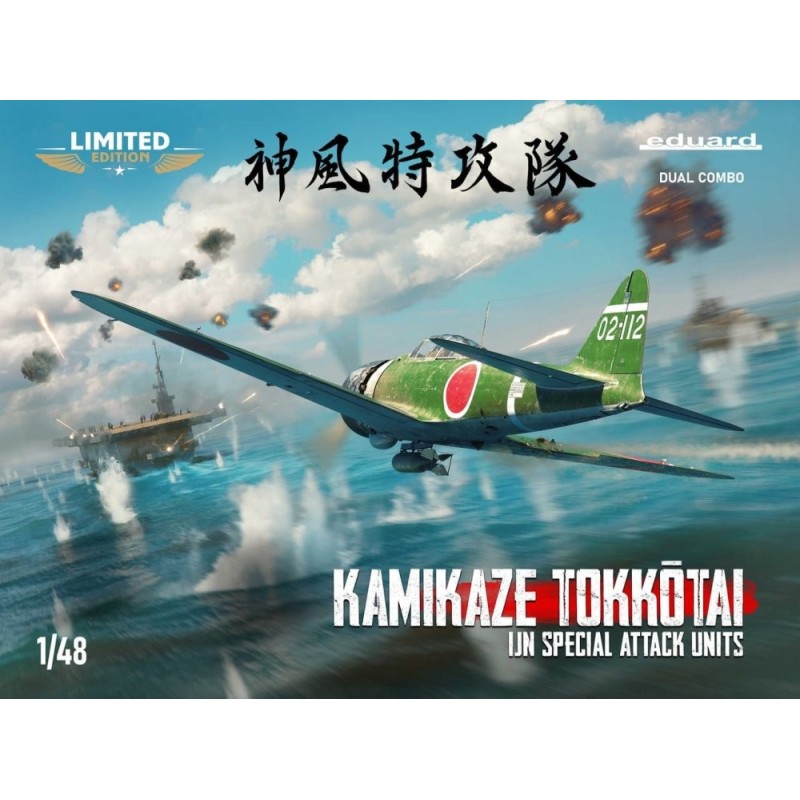 Kamikaze Tokkotai IJN Special Attack Units (Dual Combo) -Escala 1/48- Eduard 11184 Kamikaze Tokkotai IJN Special Attack Units (Dual Combo) -Escala 1/48- Eduard 11184