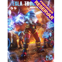 SOLDADO TESLA -Escala 1/12- Border Model BA-001
