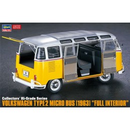 VOLKSWAGEN T2 Microbus 1963 (Interiores) -Escala 1/24- Hasegawa 51048