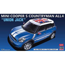 MINI COOPER S COUNTRYMAN ALL 4 "Union Jack" -Escala 1/24- Hasegawa 20253