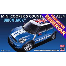 MINI COOPER S COUNTRYMAN ALL 4 "Union Jack" -Escala 1/24- Hasegawa 20253