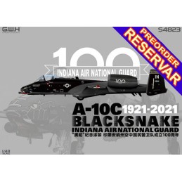 FAIRCHILD - REPUBLIC A-10 C THUNDERBOLT II "Blacksnake Indiana Air Nat. Guard 1921-2021" -Escala 1/48- Grear Wall Hobby S4823