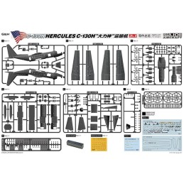 LOCKHEED C-130H Hercules (2 en 1) -Escala 1/144- Great Wall Hobby L1011