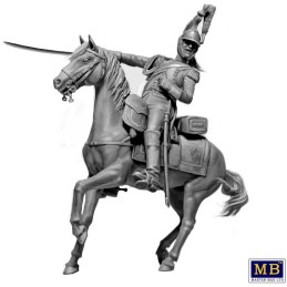 Napoleonic  Wars Series: OFICIAL DRAGON FRANCES "Batalla de Friedland" -Escala 1/32- Master Box 32023