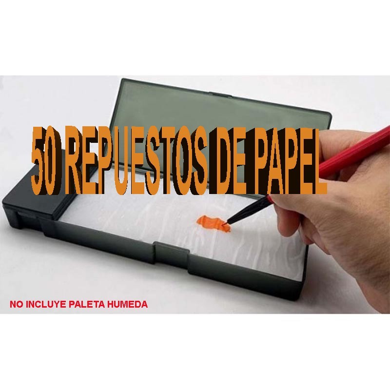 REPUESTO PAPEL ( 50 UNDS ) PARA PALETA HUMEDA HMT701R REPUESTO PAPEL ( 50 UNDS ) PARA PALETA HUMEDA HMT701R