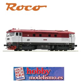 LOCOMOTORA DIESEL TIPO 749 218-4, CD  - ESCALA H0 - DIGITAL CON SONIDO - ROCO 7310054