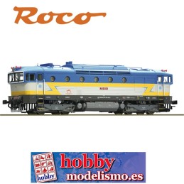 LOCOMOTORA DIESEL TIPO 750 183-6, ZSSK - ESCALA H0 DIGITAL CON SONIDO - ROCO 7310056