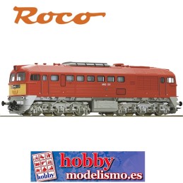 LOCOMOTORA DIESEL M62 221 MAV - ESCALA H0 ANALOGICA - ROCO 7300057
