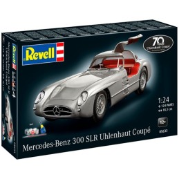 Mercedes-Benz 300 SLR "70 Years of Uhlenhaut Coup" (Pegamento & pinturas) -Escala 1/24- Revell 05633