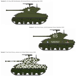 CARRO DE COMBATE M-4 A3(W) SHERMAN -Escala 1/35- Italeri 96440