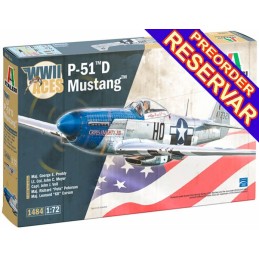 NORTH AMERICAN P-51D Mustang "Aces" -Escala 1/72- Italeri 1484