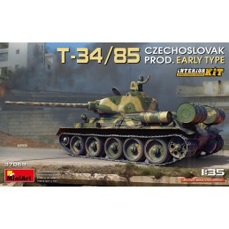 CARRO DE COMBATE T-34/85 (Produccion Checoslovaca) Early & INTERIORES -Escala 1/35- MiniArt 37069