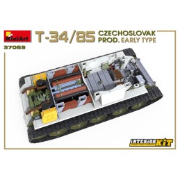 CARRO DE COMBATE T-34/85 (Produccion Checoslovaca) Early & INTERIORES -Escala 1/35- MiniArt 37069