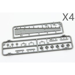 VAGON PLATAFORMA PORTA CARROS Ssy45 RLMMP700 -Escala 1/72- T-Model TK3508