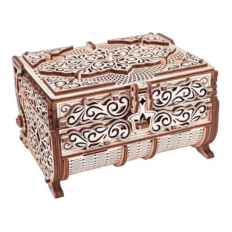 CAJA JOYERO KIT 3D EN MADERA - Wood Trick WDTK039 CAJA JOYERO KIT 3D EN MADERA - Wood Trick WDTK039