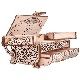 CAJA JOYERO KIT 3D EN MADERA - Wood Trick WDTK039