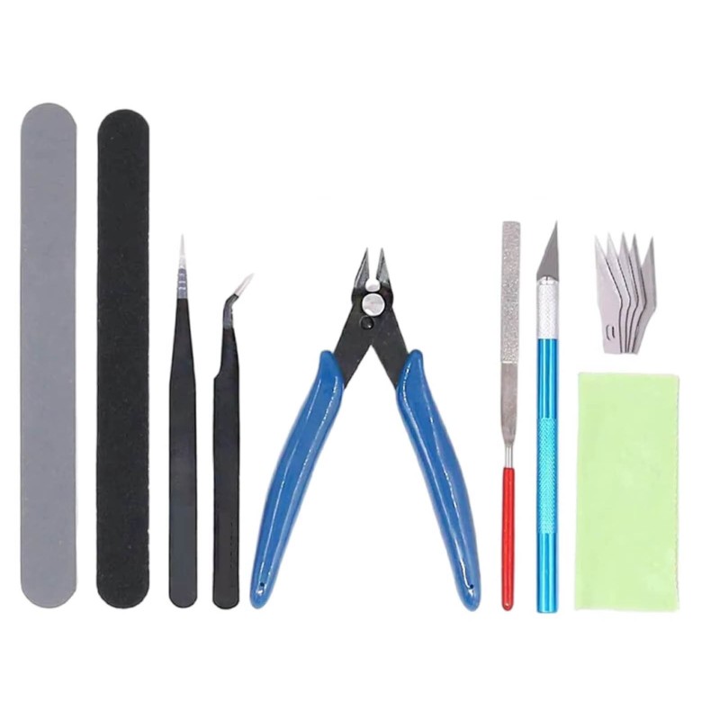 SET BASICO DE HERRAMIENTAS MODELISMO - Hobby Modelismo Tools HMT002 SET BASICO DE HERRAMIENTAS MODELISMO - Hobby Modelismo Tools HMT002