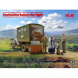 "CONFESION ANTES DEL COMBATE" -Escala 1/35- ICM 35585