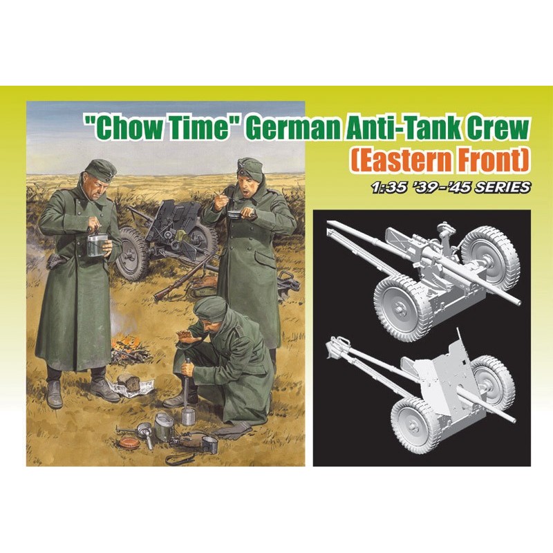CAÑON ANTICARRO PAK-36 (37 mm) & DOTACION "Chow Time" -Escala 1/35- Dragon Models 6697 CAÑON ANTICARRO PAK-36 (37 mm) & DOTACION "Chow Time" -Escala 1/35- Dragon Models 6697