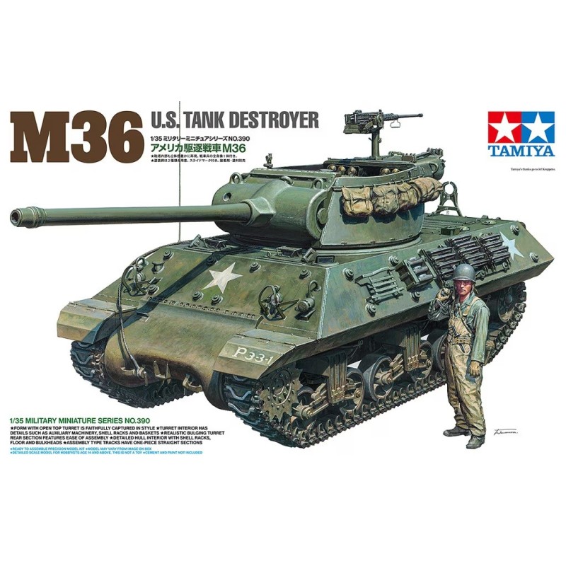 DESTRUCTOR DE CARROS M-36 JACKSON -Escala 1/35- Tamiya 35390