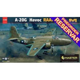 DOUGLAS A-20 G HAVOC R.A.A.F. (Master Edition) -Escala 1/32- HONG KONG MODEL 01E42(A)