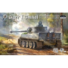 CARRO DE COMBATE SD.KFZ.181 TIGER I Initial (s.Pz.Abt 502 Leningrad 1942) -Escala 1/72- Border Model  BT-7204