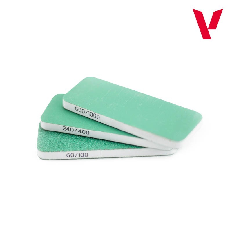 SET LIJAS FLEXIBLES DOBLE CARA (80 x 30 x 6 mm) - Vallejo T04003