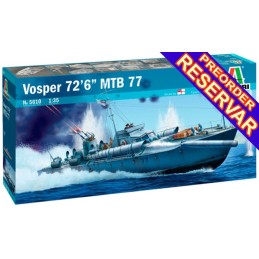 LANCHA TORPEDERA Vosper 726 MTB 77 PRM -Escala 1/35- Italeri 5610