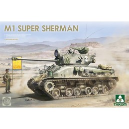 CARRO DE COMBATE M-1 Super Sherman -Escala 1/35- Takom 2206