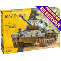 CARRO DE COMBATE M-47 PATTON -Escala 1/35- Italeri 6763