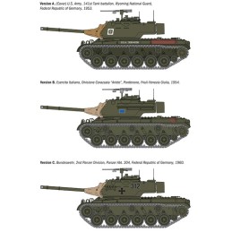 CARRO DE COMBATE M-47 PATTON -Escala 1/35- Italeri 6763