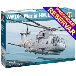 AGUSTA / WESTLAND AW-101 MERLIN HM.1 -Escala 1/72- Italeri 1486