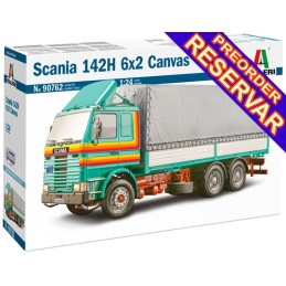 CAMION SCANIA 142H (6x2) Canvas -Escala 1/24- Italeri 0762