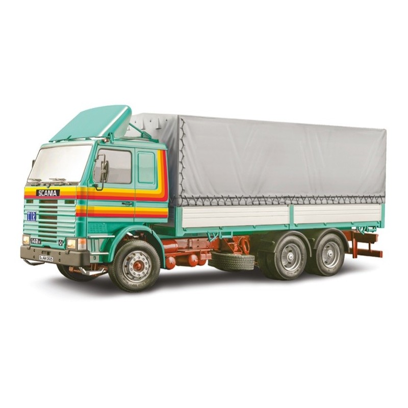 CAMION SCANIA 142H (6x2) Canvas -Escala 1/24- Italeri 0762 CAMION SCANIA 142H (6x2) Canvas -Escala 1/24- Italeri 0762