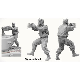 COMBO CARRO DE COMBATE SHERMAN x 2 BOX -1/35- + CARRISTA -1/16- Takom 2205W