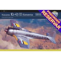 Nakajima Ki-43 II Hayabusa (Foreign Services) -Escala 1/72- ARMA Hobby 70079