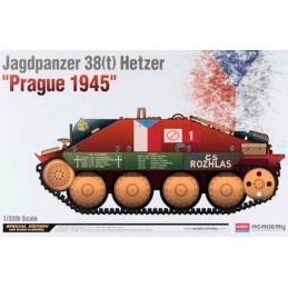 CARRO DE COMBATE Jagdpanzer 38t Hetzer "Prague 1945" -Escala 1/35- Academy 13277